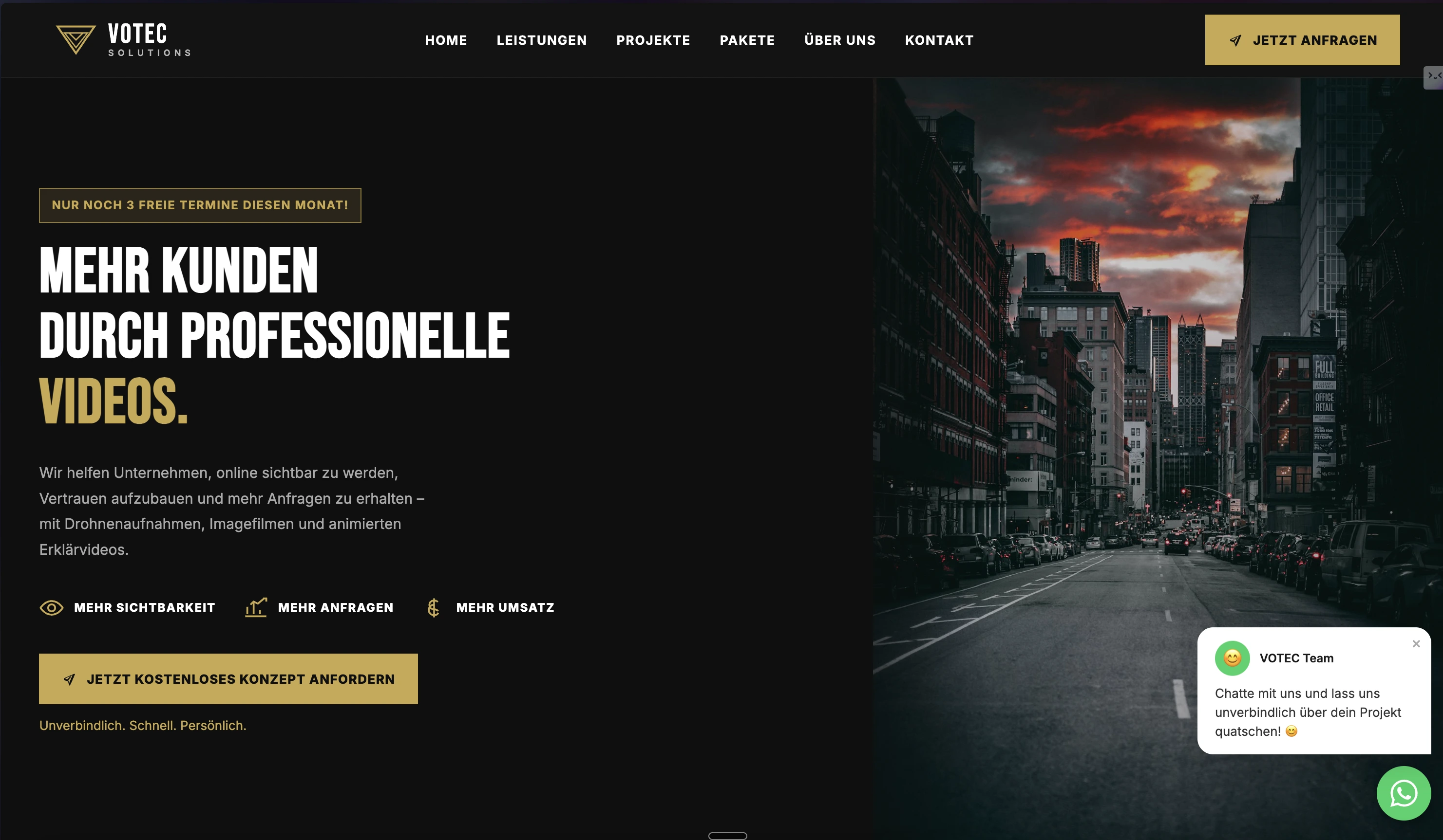 VOTEC Solutions – Website